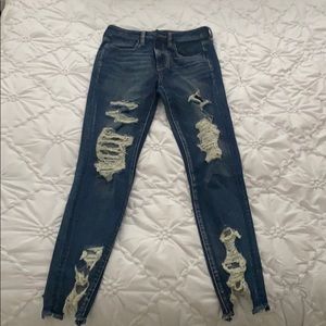American Eagle super stretch high rises jegging